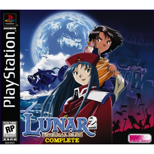 Lunar 2 Eternal Blue Complete box art for Playstation